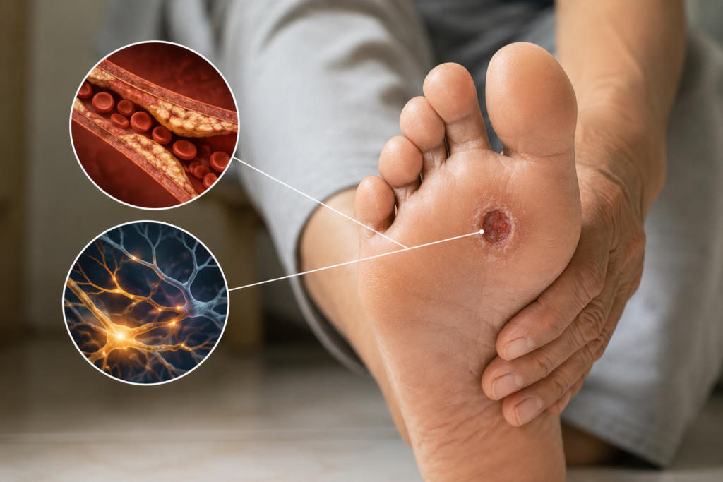 diabetic foot wound treatment in Vizianagaram