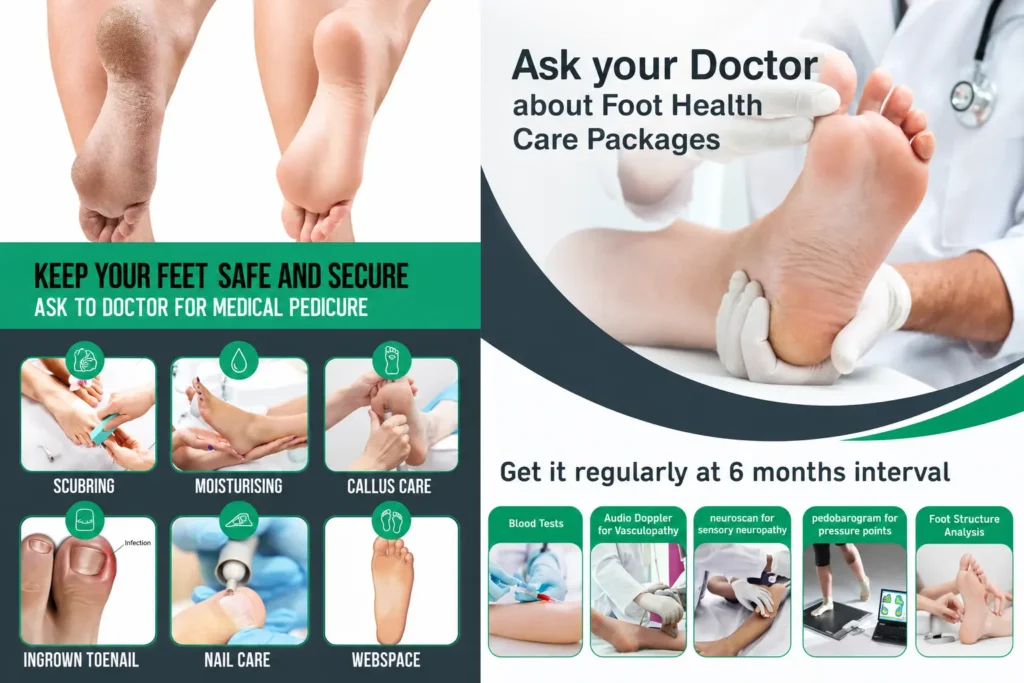 Medical Pedicure for Diabetics