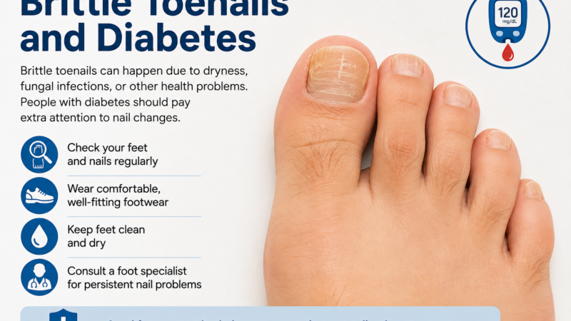 Can Brittle Toenails Be a Sign of Diabetes or Other Health Problems?