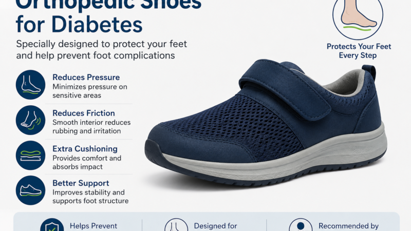 How Can Orthopedic Shoes for Diabetes Protect Your Feet?