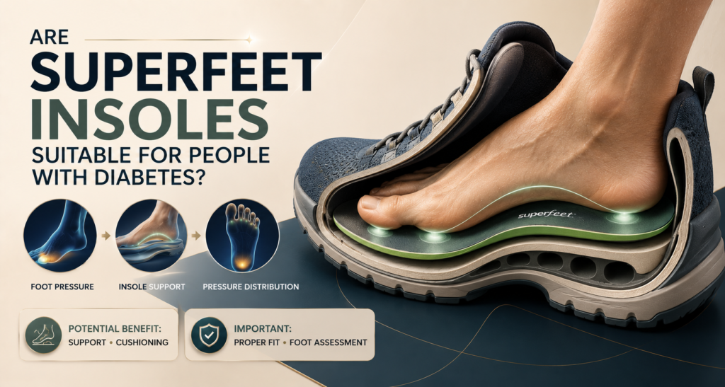 Superfeet insoles for diabetic foot