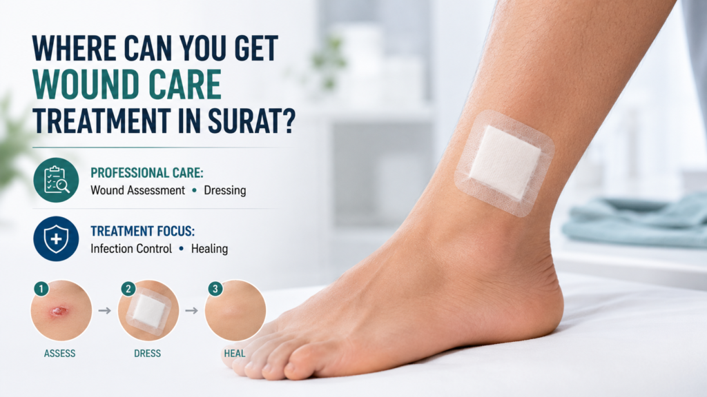 Where Can You Get Wound Care Treatment in Surat