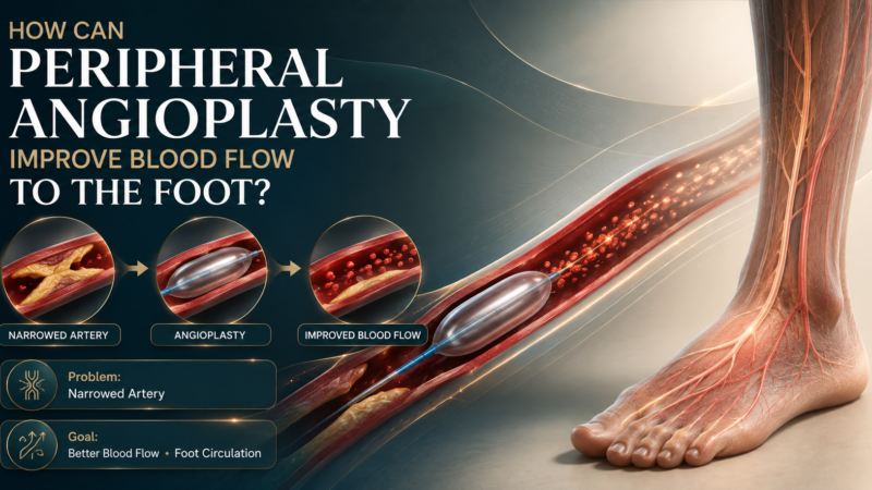 How Can Peripheral Angioplasty Improve Blood Flow to the Foot?