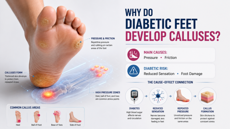 Why Do Diabetic Feet Develop Calluses?
