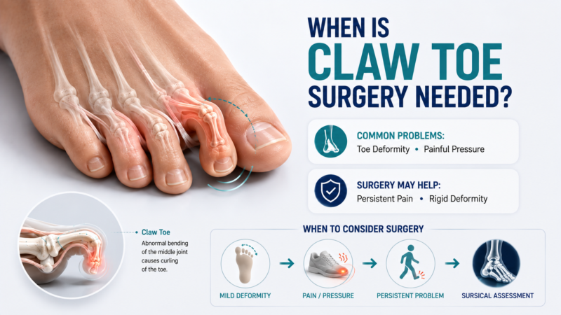 When Is Claw Toe Surgery Needed?