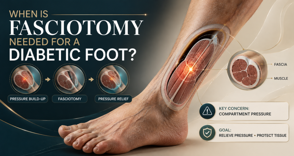 fasciotomy diabetic foot