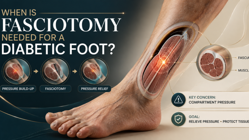 When Is Fasciotomy Needed for a Diabetic Foot?