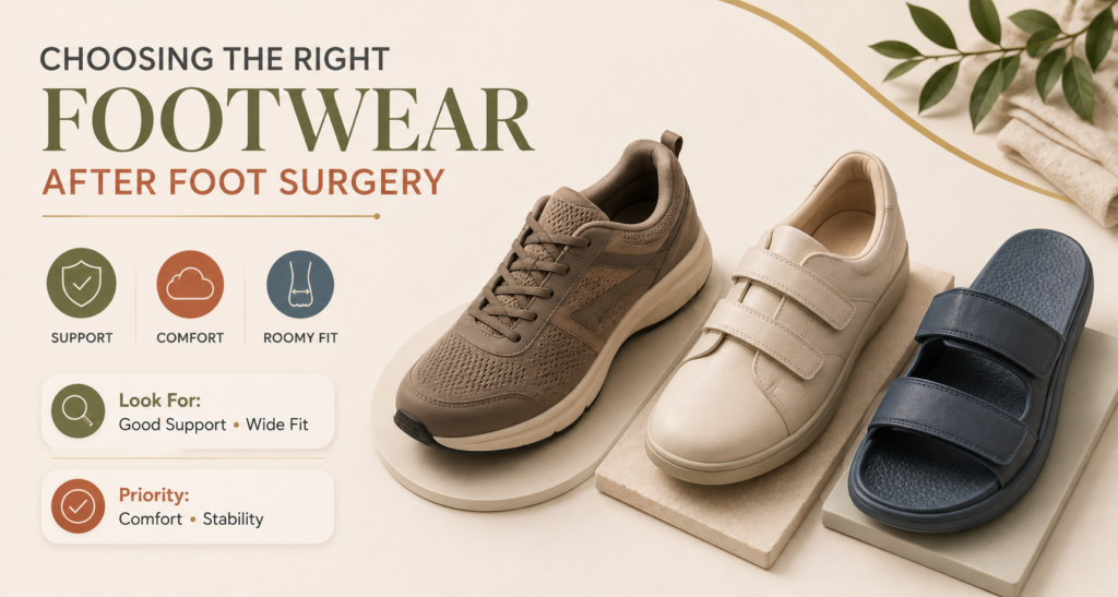 footwear after diabetic foot surgery