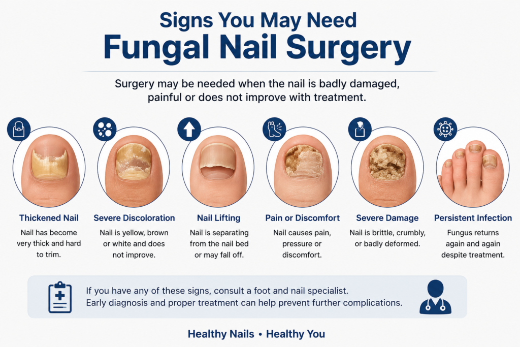 fungal nail surgery