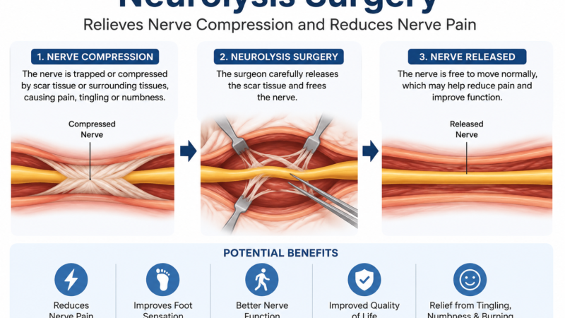How Does Neurolysis Surgery Help Relieve Nerve Pain?