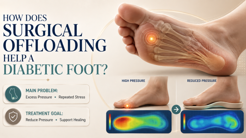 How Does Surgical Offloading Help a Diabetic Foot?