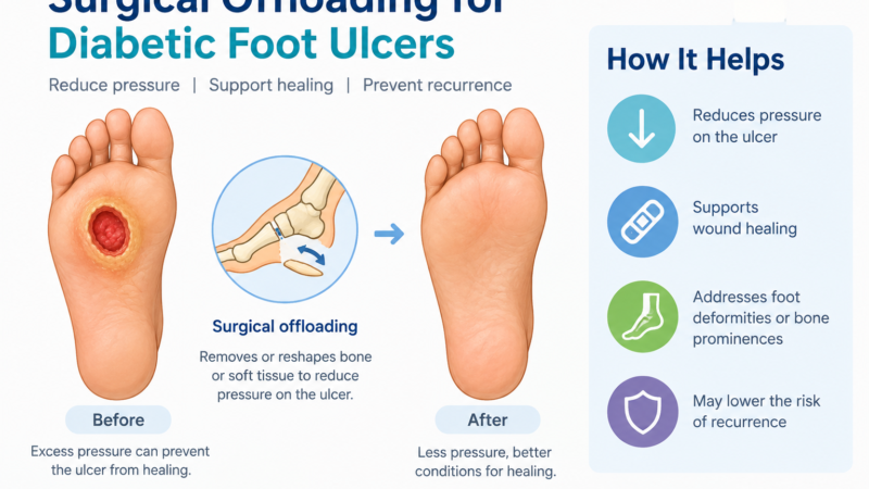 What Is Surgical Offloading for Diabetic Foot Ulcers?