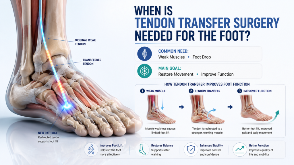tendon transfer surgery