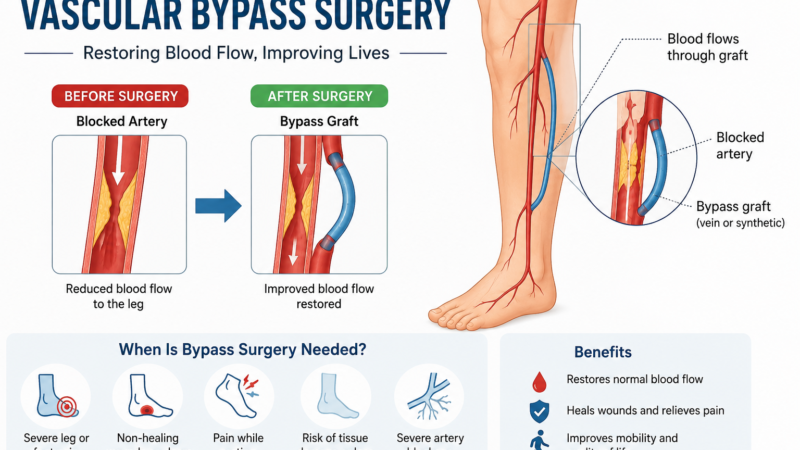 When Is Vascular Bypass Surgery Needed for Poor Blood Flow?