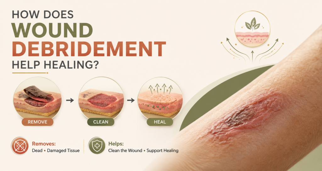 wound debridement