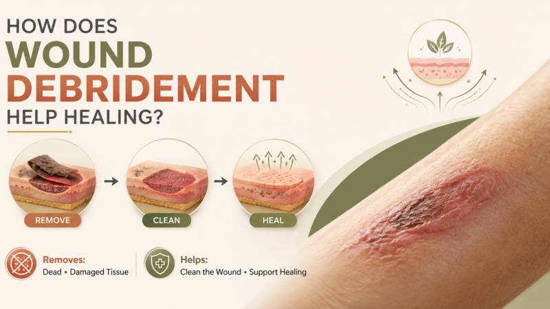 How Does Wound Debridement Help Healing?
