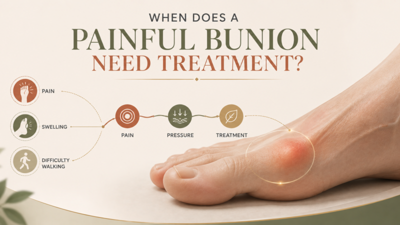 When Does a Painful Bunion Need Treatment?