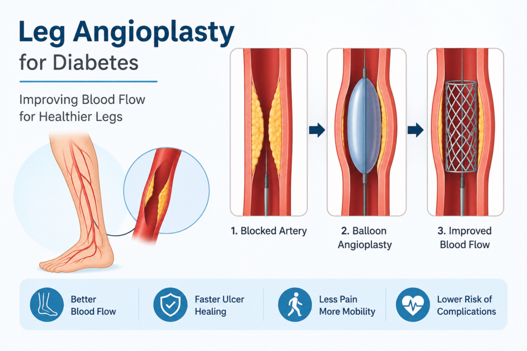 leg angioplasty for diabetes