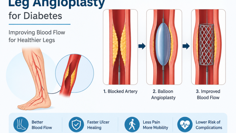 How Can Leg Angioplasty for Diabetes Improve Blood Flow in the Legs?