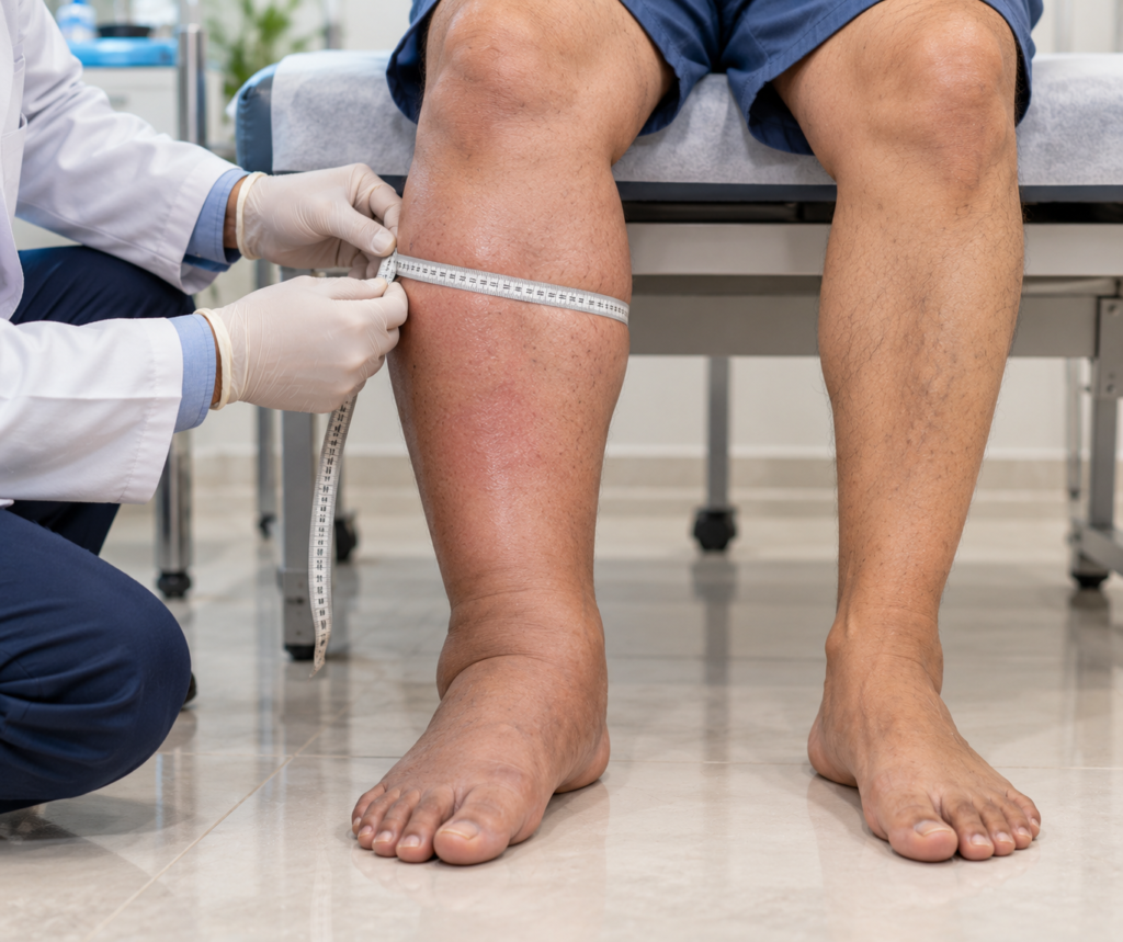 Clinical Calf Swelling Assessment