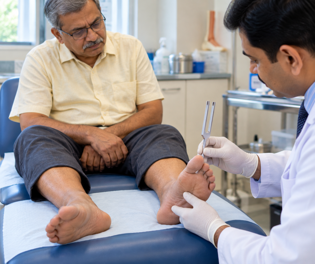 tingling feet diabetes in Vyara